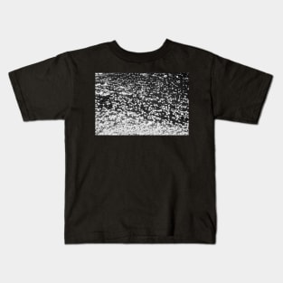 Ice Crystals on River Ice. Kids T-Shirt